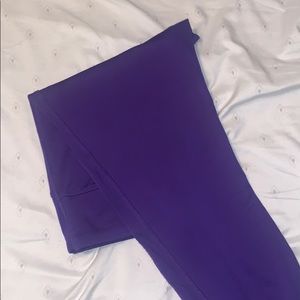 Purple carpi leggings